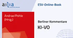  ESV-Online-Book KI-VO - Jahresabonnement | Datenbank |  Sack Fachmedien