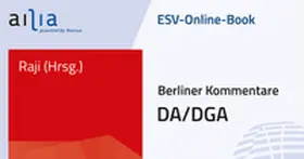 Raji |  ESV-Online-Book DA/DGA - Jahresabonnement | Datenbank |  Sack Fachmedien