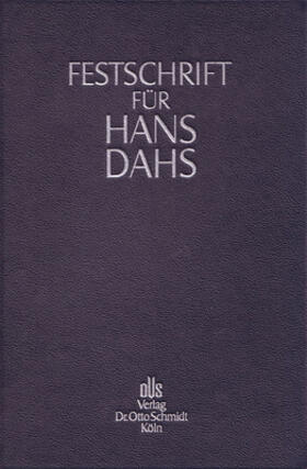 Jakobs / Beulke / Widmaier | Festschrift für Hans Dahs | Buch | 978-3-504-06032-9 | sack.de