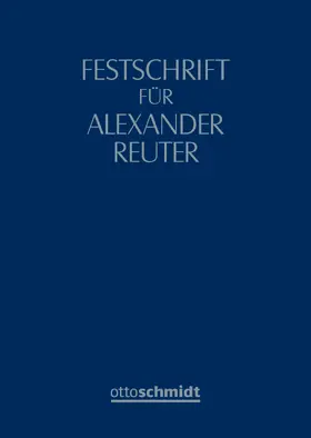 Compes / Compes / Thümmel / Winkler / Winkler |  Festschrift für Alexander Reuter | Buch |  Sack Fachmedien