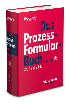 Vorwerk |  Das Prozessformularbuch | Buch |  Sack Fachmedien