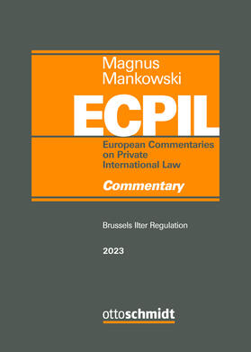 Mankowski / Magnus | Brussels Ilter Regulation | Buch | 978-3-504-08020-4 | sack.de
