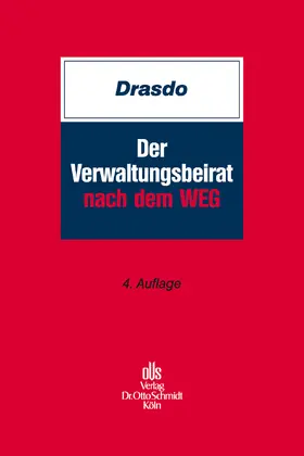 Drasdo |  Der Verwaltungsbeirat nach dem WEG | Buch |  Sack Fachmedien