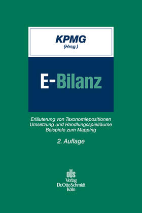 KPMG AG / Hahn | E-Bilanz | Buch | 978-3-504-20700-7 | sack.de