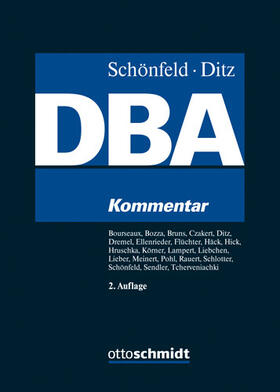 Schönfeld / Ditz | Doppelbesteuerungsabkommen: DBA | Buch | 978-3-504-23110-1 | sack.de