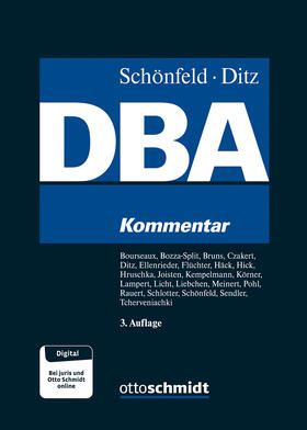 Schönfeld / Ditz |  DBA | Buch |  Sack Fachmedien