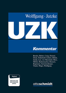 Wolffgang / Jatzke | Unionszollkodex: UZK  | Buch | 978-3-504-25387-5 | sack.de