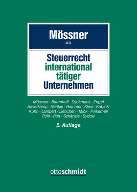 Mössner | Steuerrecht international tätiger Unternehmen | Buch | 978-3-504-26040-8 | sack.de
