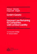 Peltzer / Brooks / Hopcroft |  GmbH-Gesetz. Deutsch-englische Textausgabe | Buch |  Sack Fachmedien