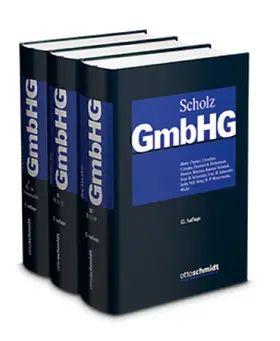 Scholz |  GmbH-Gesetz, Band I-III | Buch |  Sack Fachmedien