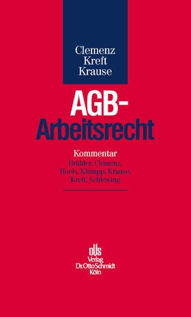 Clemenz / Kreft / Krause | AGB-Arbeitsrecht | E-Book | sack.de