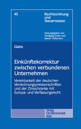 Glahe | Einkünftekorrektur zwischen verbundenen Unternehmen | E-Book | sack.de