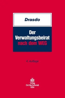 Drasdo |  Der Verwaltungsbeirat nach dem WEG | eBook | Sack Fachmedien