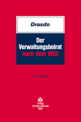 Drasdo | Der Verwaltungsbeirat nach dem WEG | E-Book | sack.de