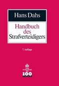 Dahs |  Handbuch des Strafverteidigers | eBook | Sack Fachmedien