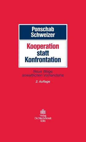 Ponschab / Schweizer |  Kooperation statt Konfrontation | eBook | Sack Fachmedien