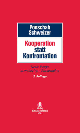 Ponschab / Schweizer | Kooperation statt Konfrontation | E-Book | sack.de