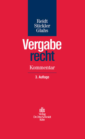 Reidt / Stickler / Glahs | Vergaberecht | E-Book | sack.de
