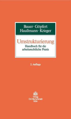 Krieger / Bauer / Göpfert |  Umstrukturierung | eBook | Sack Fachmedien