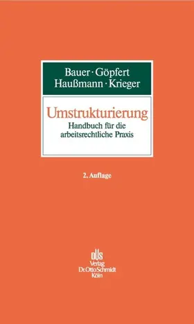 Krieger / Bauer / Göpfert |  Umstrukturierung | eBook | Sack Fachmedien