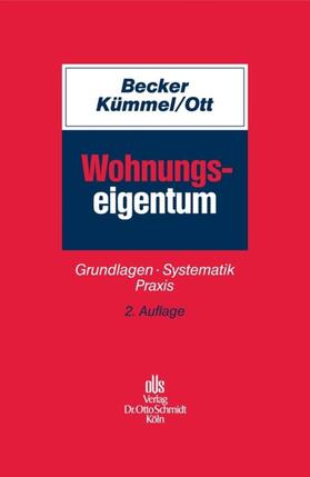 Becker / Kümmel / Ott | Wohnungseigentum | E-Book | sack.de