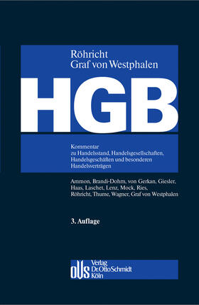 Röhricht / Westphalen / Ammon | HGB | E-Book | sack.de