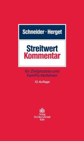 Onderka / Schneider / Herget | Streitwert-Kommentar | E-Book | sack.de