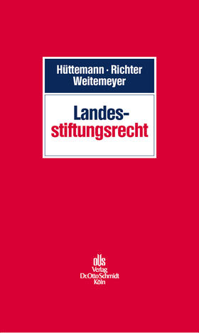 Büch / Achilles / Franzius | Landesstiftungsrecht | E-Book | sack.de