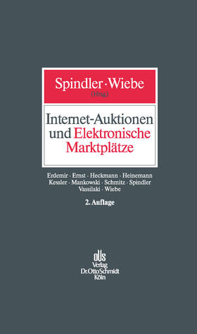 Spindler / Wiebe / Erdemir | Internet-Auktionen und Elektronische Marktplätze | E-Book | sack.de