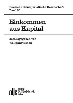 Schön | Einkommen aus Kapital | E-Book | sack.de