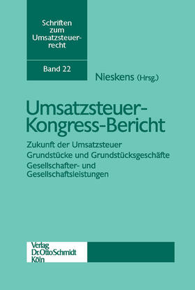 Nieskens | Umsatzsteuer-Kongress-Bericht | E-Book | sack.de