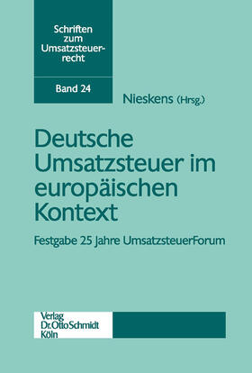 Nieskens | Deutsche Umsatzsteuer im europäischen Kontext | E-Book | sack.de