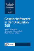  Gesellschaftsrecht in der Diskussion 2011 | eBook | Sack Fachmedien
