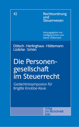 Dötsch / Herlinghaus / Hüttemann | Die Personengesellschaft im Steuerrecht | E-Book | sack.de