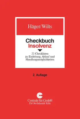 Häger / Wilts |  Checkbuch Insolvenz | eBook | Sack Fachmedien
