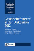  Gesellschaftsrecht in der Diskussion 2012 | eBook | Sack Fachmedien