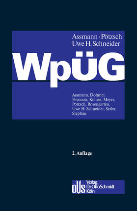 Assmann / Pötzsch / Schneider | Wertpapiererwerbs- und Übernahmegesetz | E-Book | sack.de