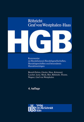 Röhricht / Westphalen / Haas | HGB | E-Book | sack.de