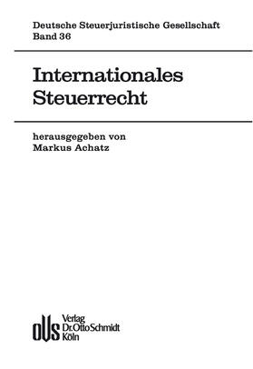 Achatz | Internationales Steuerrecht | E-Book | sack.de