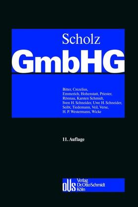 Bitter / Scholz / Crezelius |  GmbHG | eBook | Sack Fachmedien