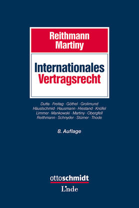 Reithmann / Martiny / Dutta |  Internationales Vertragsrecht | eBook | Sack Fachmedien