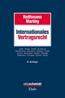 Reithmann / Martiny / Dutta |  Internationales Vertragsrecht | eBook | Sack Fachmedien