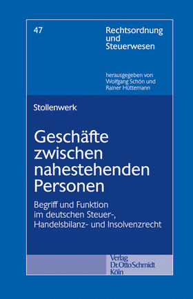 Schön / Stollenwerk / Hüttemann | Geschäfte zwischen nahestehenden Personen | E-Book | sack.de