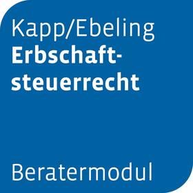 Beratermodul Kapp/Ebeling Erbschaftsteuerrecht | Otto Schmidt | Datenbank | sack.de