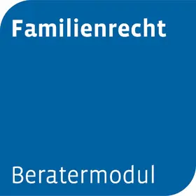  Beratermodul Familienrecht | Datenbank |  Sack Fachmedien