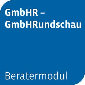  Beratermodul GmbHR - GmbHRundschau | Datenbank |  Sack Fachmedien