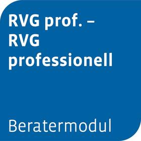 Beratermodul RVG professionell | Otto Schmidt | Datenbank | sack.de