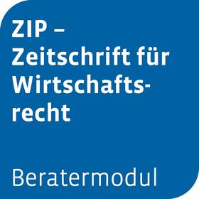  Beratermodul ZIP – Zeitschrift für Wirtschaftsrecht | Datenbank |  Sack Fachmedien
