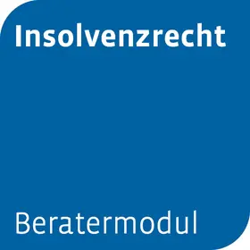  Beratermodul Insolvenzrecht | Datenbank |  Sack Fachmedien