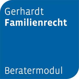 Beratermodul Gerhardt Familienrecht | Otto Schmidt | Datenbank | sack.de